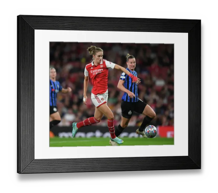 Framed Print : Arsenal vs FC Zurich: Vivianne Miedema Faces Pressure in UEFA Women's Champions League Group C Clash Framed Print : Arsenal vs FC Zurich: Vivianne Miedema Faces Pressure in UEFA Women's Champions League Group C Clash