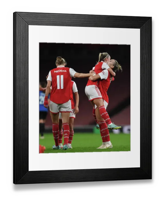 Framed Print : Jordan Nobbs Scores Historic First Goal for Arsenal Women in UEFA Champions League Framed Print : Jordan Nobbs Scores Historic First Goal for Arsenal Women in UEFA Champions League