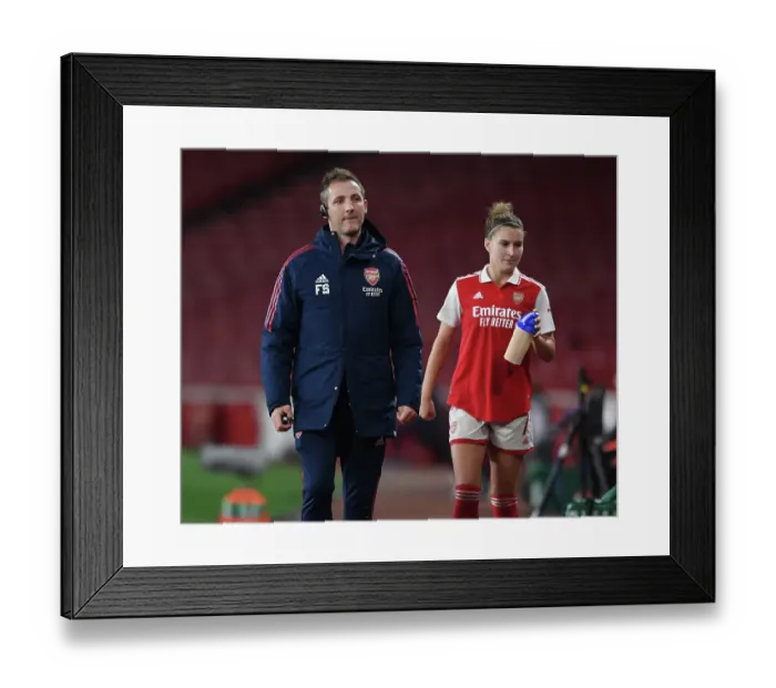 Framed Print : Battle in the UEFA Women's Champions League: Arsenal Women vs FC Zurich at Emirates Stadium Framed Print : Battle in the UEFA Women's Champions League: Arsenal Women vs FC Zurich at Emirates Stadium