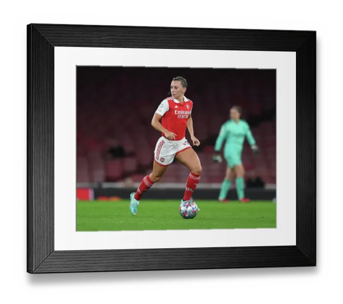 Framed Print : Arsenal vs. FC Zurich: Battle in Champions League Group C - Katie McCabe in Action Framed Print : Arsenal vs. FC Zurich: Battle in Champions League Group C - Katie McCabe in Action