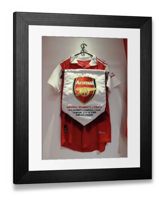 Framed Print : Arsenal Women Take on FC Zurich in UEFA Champions League at Emirates Stadium Framed Print : Arsenal Women Take on FC Zurich in UEFA Champions League at Emirates Stadium