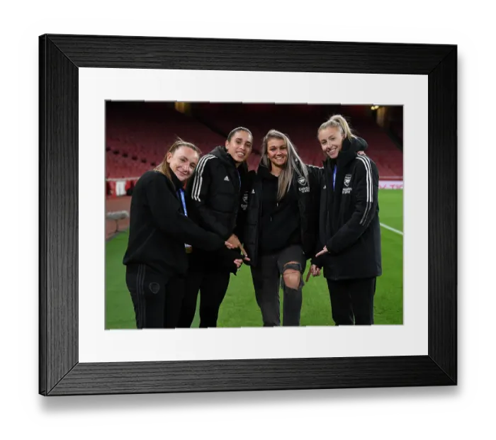 Framed Print : Arsenal Women vs FC Zurich: Battle in the UEFA Women's Champions League Framed Print : Arsenal Women vs FC Zurich: Battle in the UEFA Women's Champions League