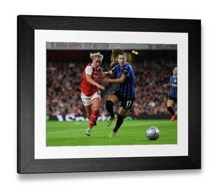 Framed Print : Arsenal vs FC Zurich: Group C - UEFA Women's Champions League Framed Print : Arsenal vs FC Zurich: Group C - UEFA Women's Champions League