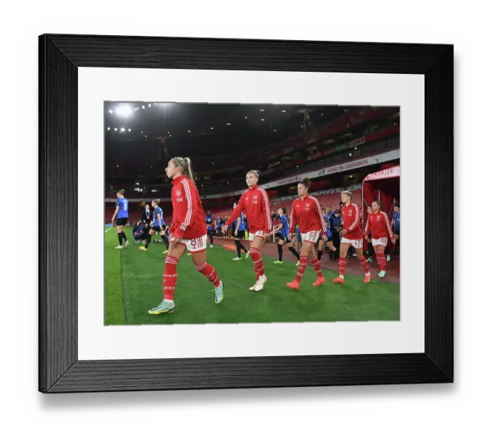 Framed Print : Arsenal Women Take on FC Zurich in UEFA Champions League Showdown at Emirates Stadium Framed Print : Arsenal Women Take on FC Zurich in UEFA Champions League Showdown at Emirates Stadium