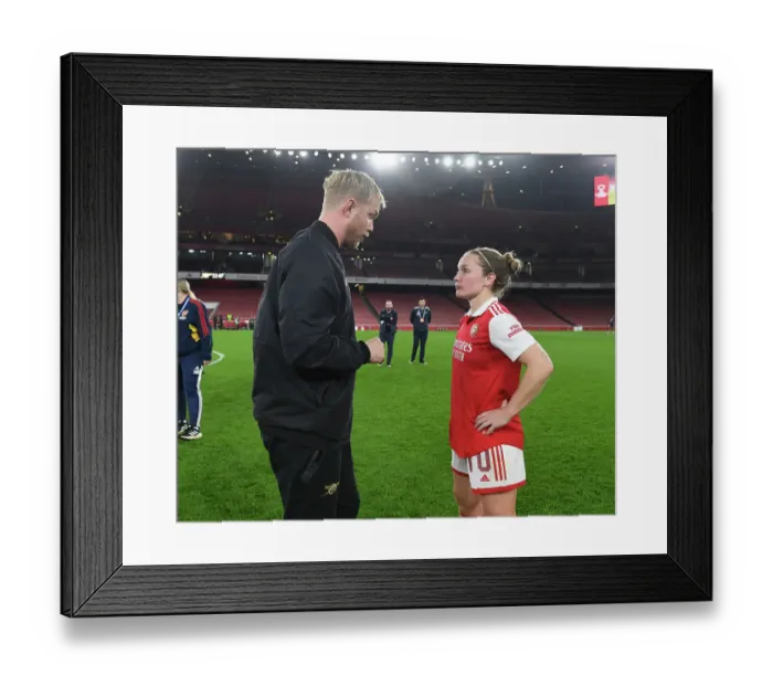 Framed Print : Arsenal Women in UEFA Champions League: Jonas Eidevall's Team Faces FC Zurich at Emirates Stadium Framed Print : Arsenal Women in UEFA Champions League: Jonas Eidevall's Team Faces FC Zurich at Emirates Stadium