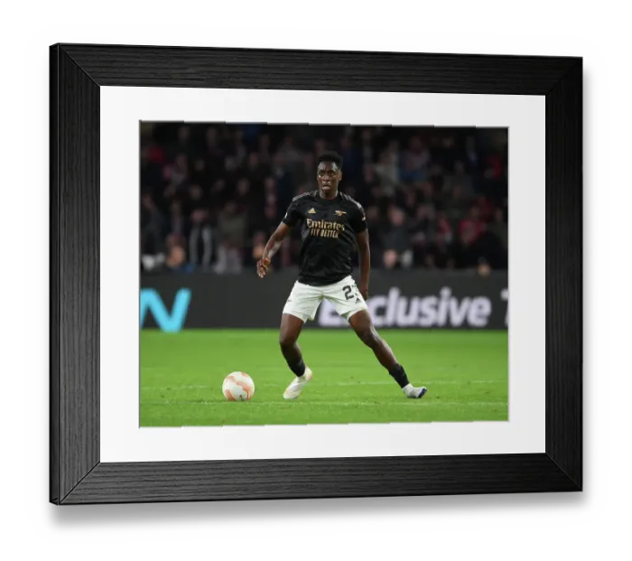Framed Print : Arsenal's Sambi Faces Off in Europa League Clash Against PSV Eindhoven Framed Print : Arsenal's Sambi Faces Off in Europa League Clash Against PSV Eindhoven