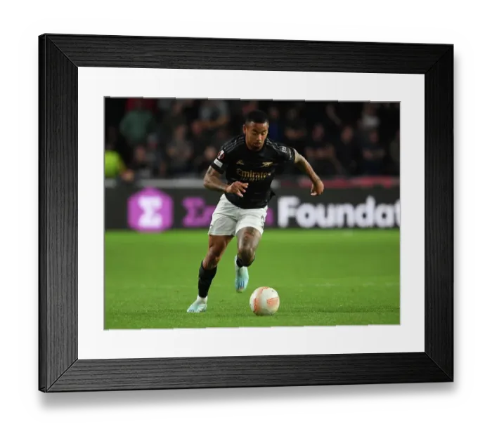Framed Print : Arsenal's Gabriel Jesus in Action against PSV Eindhoven in UEFA Europa League Group A (2022-23) Framed Print : Arsenal's Gabriel Jesus in Action against PSV Eindhoven in UEFA Europa League Group A (2022-23)