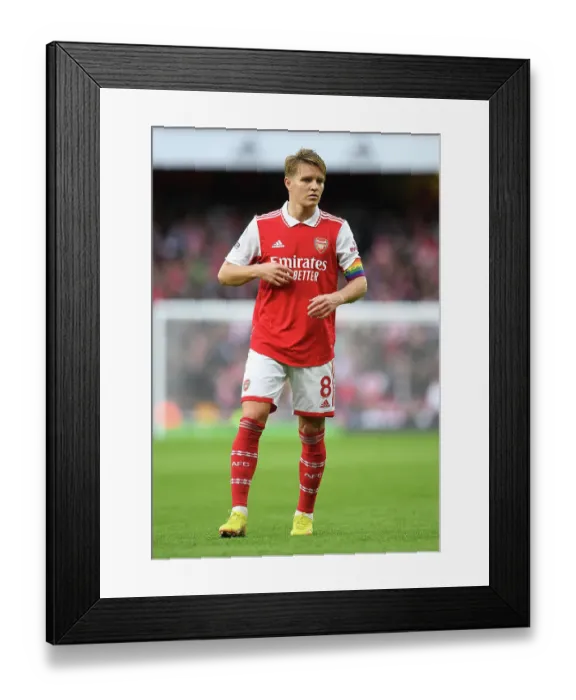 Framed Print : Martin Odegaard Shines: Arsenal's Dominance over Nottingham Forest in Premier League Clash Framed Print : Martin Odegaard Shines: Arsenal's Dominance over Nottingham Forest in Premier League Clash