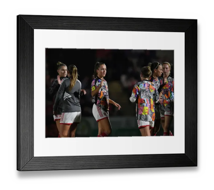 Framed Print : Arsenal v West Ham United - Barclays Womens Super League Framed Print : Arsenal v West Ham United - Barclays Womens Super League