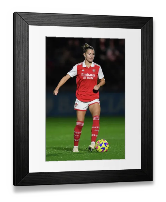 Framed Print : Arsenal Women vs West Ham United: Showdown in the Barclays WSL at Meadow Park
