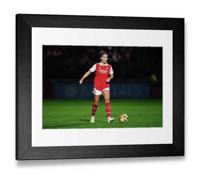Framed Print : Arsenal Women vs. West Ham United: Showdown in the Barclays WSL at Meadow Park