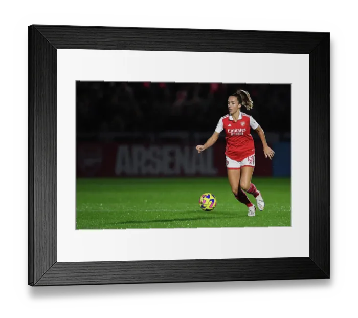 Framed Print : Arsenal vs. West Ham United: Clash in the Barclays Women's Super League