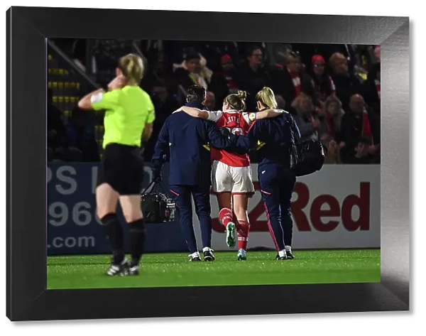 Arsenal's Kim Little Suffers Injury in Barclays WSL Match Against West Ham United