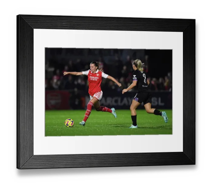 Framed Print : Arsenal Women vs. West Ham United: Barclays WSL Showdown at Meadow Park Framed Print : Arsenal Women vs. West Ham United: Barclays WSL Showdown at Meadow Park