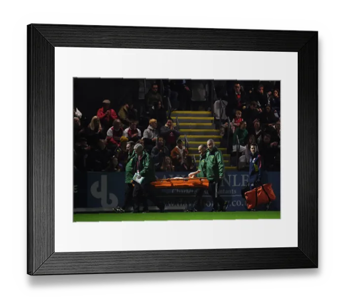Framed Print : Arsenal's Kim Little Suffers Injury in Barclays WSL Match Against West Ham United Framed Print : Arsenal's Kim Little Suffers Injury in Barclays WSL Match Against West Ham United