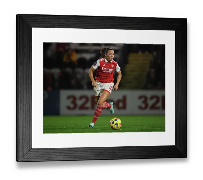 Framed Print : Arsenal Women Take on West Ham United in Barclays WSL Clash at Meadow Park Framed Print : Arsenal Women Take on West Ham United in Barclays WSL Clash at Meadow Park