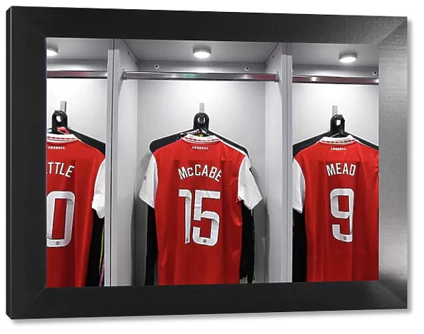 Arsenal Women Prepare for West Ham Clash: A Peek into the Team's Dressing Room
