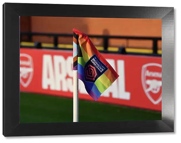 Rainbow Corner Flags: Arsenal Women vs West Ham United, Barclays WSL (2022-23)