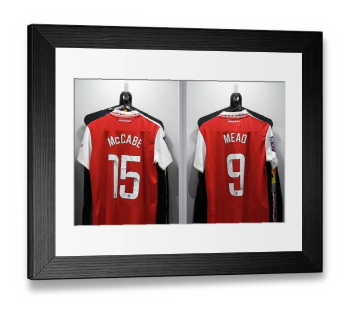 Framed Print : Arsenal Women: Pre-Match Focus - Katie McCabe and Beth Mead's Readiness for West Ham United Showdown