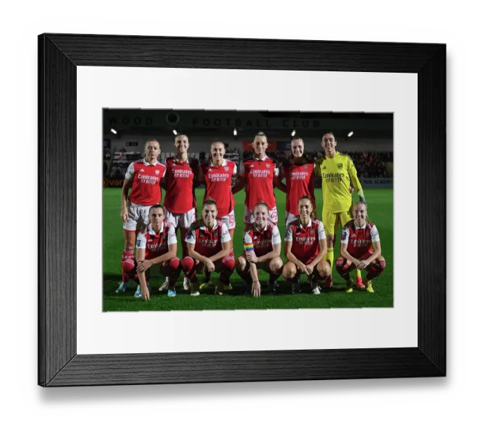 Framed Print : Arsenal Women vs. West Ham United: Battle in the Barclays WSL at Meadow Park Framed Print : Arsenal Women vs. West Ham United: Battle in the Barclays WSL at Meadow Park