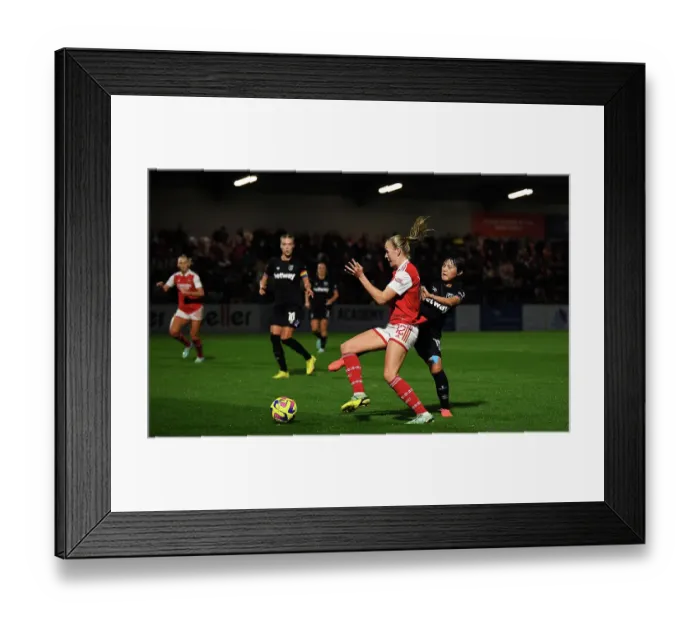 Framed Print : Arsenal Women vs West Ham United: Barclays WSL Clash at Meadow Park Framed Print : Arsenal Women vs West Ham United: Barclays WSL Clash at Meadow Park