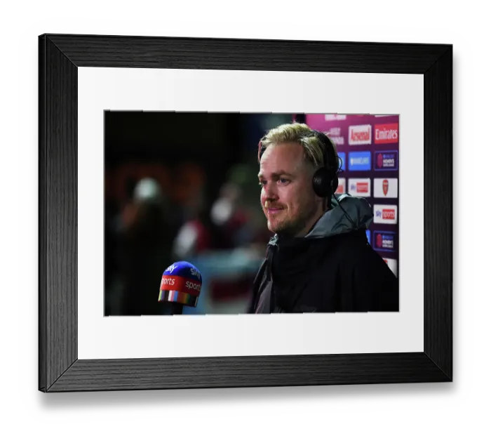 Framed Print : Arsenal Women vs West Ham United: Jonas Eidevall's Post-Match Analysis (Barclays WSL, 2022-23)
