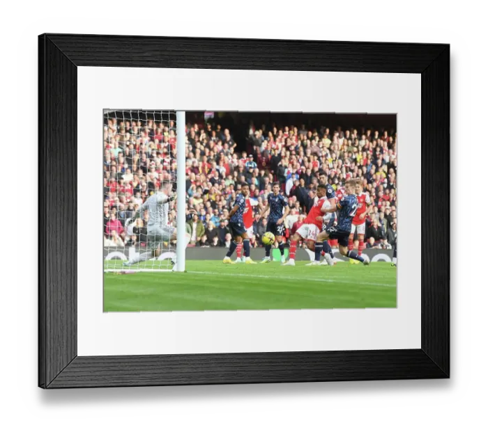 Framed Print : Nelson's Hat-trick: Arsenal Secures Thrilling Victory over Nottingham Forest Framed Print : Nelson's Hat-trick: Arsenal Secures Thrilling Victory over Nottingham Forest