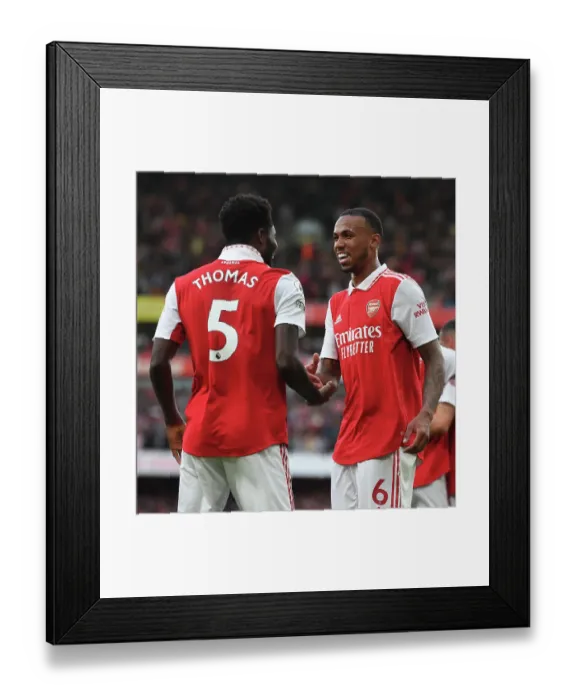Framed Print : Thomas Partey's Brace: Arsenal Crush Nottingham Forest 4-0 in Premier League Framed Print : Thomas Partey's Brace: Arsenal Crush Nottingham Forest 4-0 in Premier League