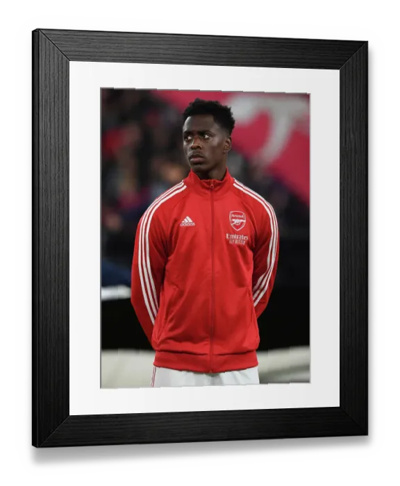 Framed Print : Arsenal's Albert Sambi Lokonga in UEFA Europa League Action: Arsenal vs. FC Zurich (2022-23)