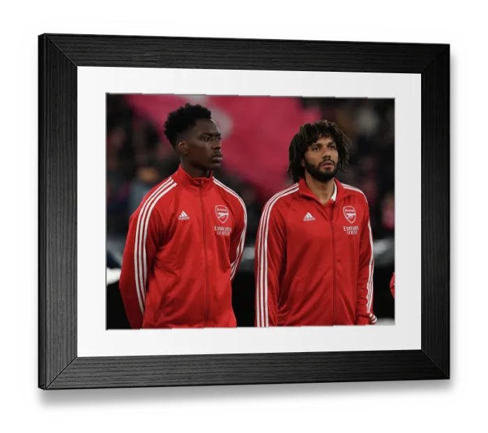 Framed Print : Arsenal vs. FC Zurich: Battle in UEFA Europa League Group A - Emirates Stadium (2022-23)
