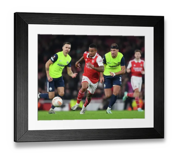 Framed Print : Arsenal vs. FC Zurich: Clash in the Europa League at Emirates Stadium