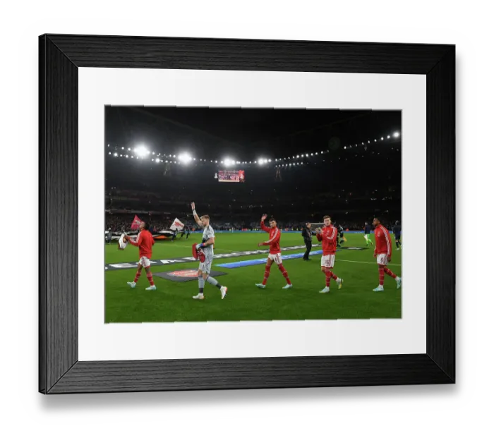 Framed Print : Arsenal FC vs. FC Zurich: Europa League Clash at Emirates Stadium