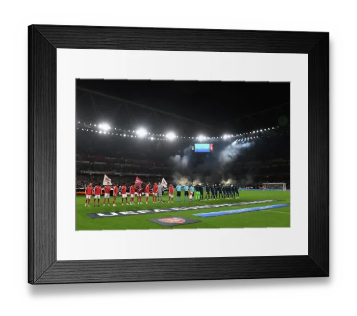 Framed Print : Arsenal FC vs. FC Zurich: UEFA Europa League Group A Clash at Emirates Stadium Framed Print : Arsenal FC vs. FC Zurich: UEFA Europa League Group A Clash at Emirates Stadium