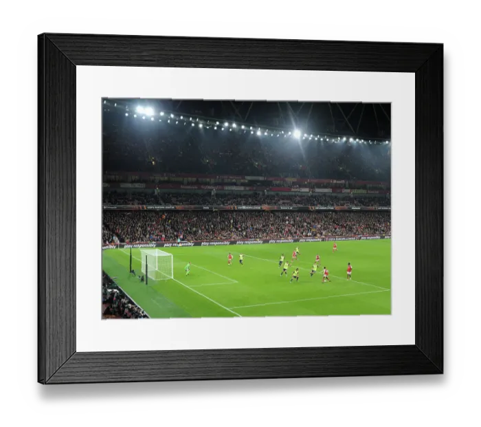 Framed Print : Arsenal FC vs. FC Zurich: Europa League Battle at Emirates Stadium (November 2022)