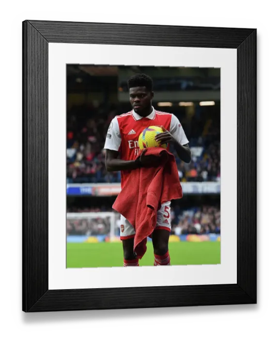 Framed Print : Thomas Partey in Action: A Football Battle at Stamford Bridge - Chelsea vs. Arsenal, Premier League 2022-23 Framed Print : Thomas Partey in Action: A Football Battle at Stamford Bridge - Chelsea vs. Arsenal, Premier League 2022-23
