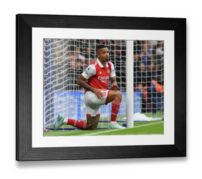 Framed Print : Gabriel Jesus in Action: Chelsea vs. Arsenal, Premier League 2022-23 Framed Print : Gabriel Jesus in Action: Chelsea vs. Arsenal, Premier League 2022-23