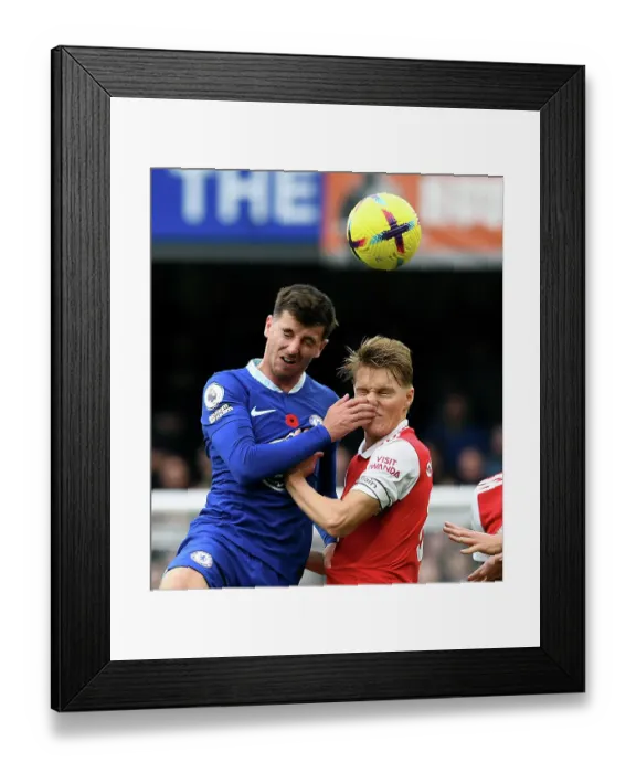 Framed Print : Clash at Stamford Bridge: Chelsea vs. Arsenal - Premier League 2022-23 Framed Print : Clash at Stamford Bridge: Chelsea vs. Arsenal - Premier League 2022-23