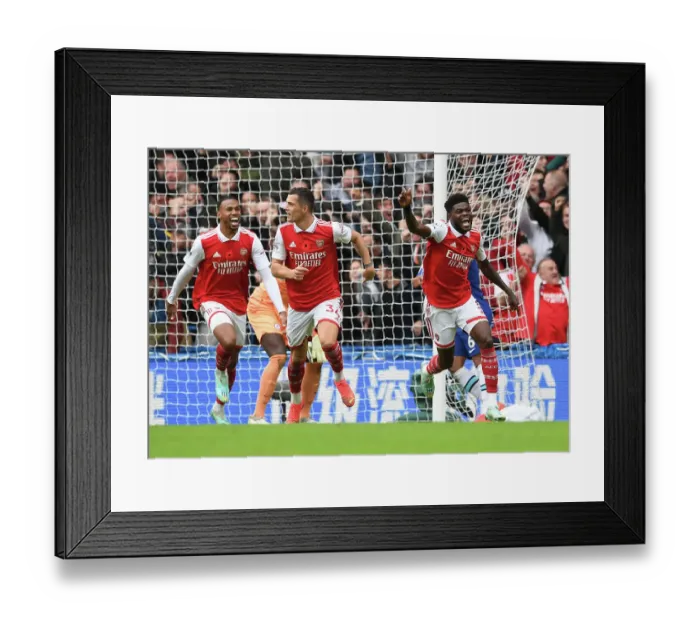 Framed Print : Thomas Partey's Goal: Arsenal's Victory at Stamford Bridge (Chelsea vs Arsenal 2022-23) Framed Print : Thomas Partey's Goal: Arsenal's Victory at Stamford Bridge (Chelsea vs Arsenal 2022-23)