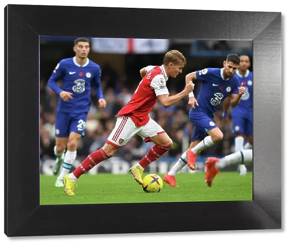 Martin Odegaard vs. Chelsea: A Battle at Stamford Bridge in the 2022-23 Premier League