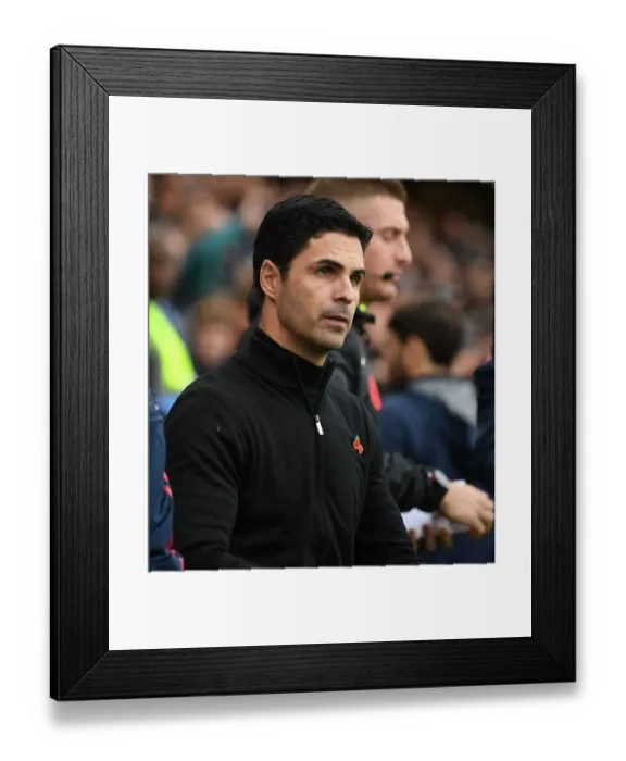 Framed Print : Mikel Arteta Leads Arsenal Against Chelsea in the Premier League, London 2022 Framed Print : Mikel Arteta Leads Arsenal Against Chelsea in the Premier League, London 2022