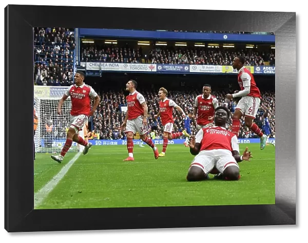 Saka's Stunner: Arsenal's Victory Over Chelsea in the 2022-23 Premier League
