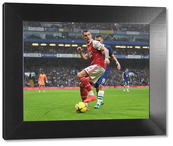 Granit Xhaka: Battle at Stamford Bridge - Chelsea vs. Arsenal 2022-23