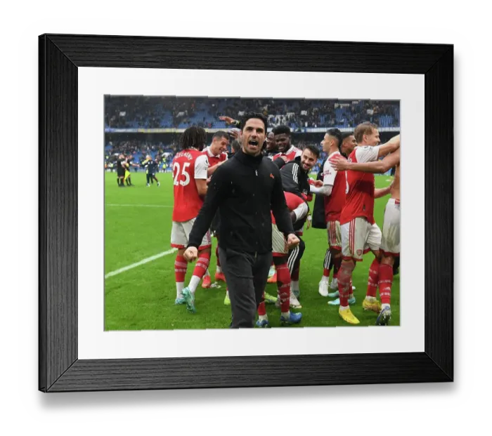 Framed Print : Mikel Arteta's Victory: Arsenal's Triumph at Stamford Bridge Against Chelsea (2022-23) Framed Print : Mikel Arteta's Victory: Arsenal's Triumph at Stamford Bridge Against Chelsea (2022-23)