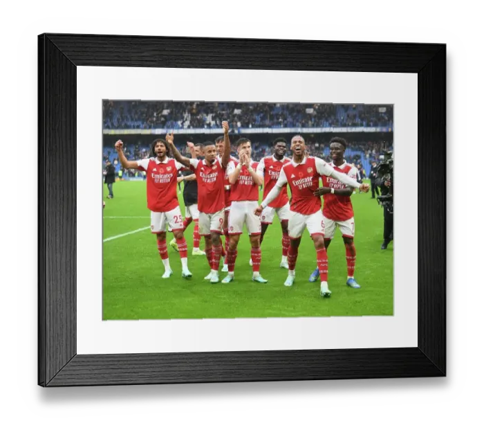 Framed Print : Arsenal Celebrate Victory Over Chelsea in Premier League Clash (2022-23) Framed Print : Arsenal Celebrate Victory Over Chelsea in Premier League Clash (2022-23)
