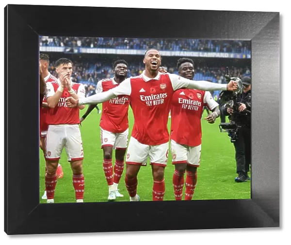 Gabriel's Celebration: Arsenal's Triumph Over Chelsea in the 2022-23 Premier League