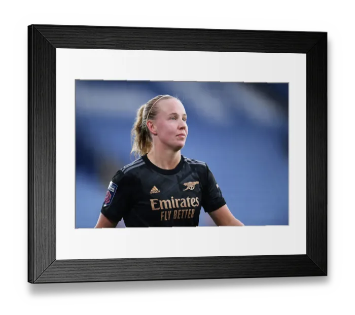 Framed Print : Arsenal's Beth Mead Shines in Leicester City vs Arsenal (2022-23 Barclays Women's Super League)