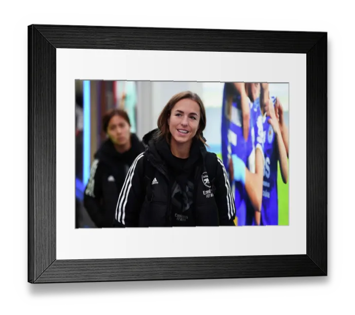 Framed Print : Arsenal Women Face Off Against Leicester City in Barclays Super League Showdown