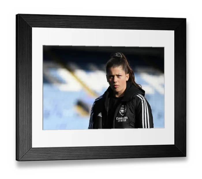 Framed Print : Arsenal's Madison Earl Prepares for Leicester Showdown in Women's Super League Framed Print : Arsenal's Madison Earl Prepares for Leicester Showdown in Women's Super League