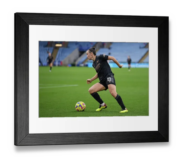 Framed Print : Arsenal's Caitlin Foord Shines in Leicester City vs Arsenal Women's Super League Clash Framed Print : Arsenal's Caitlin Foord Shines in Leicester City vs Arsenal Women's Super League Clash