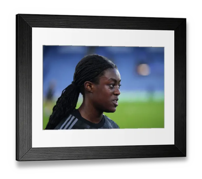 Framed Print : Michelle Agyemang's Disappointed Reaction: Arsenal's FA Women's Super League Defeat to Leicester City Framed Print : Michelle Agyemang's Disappointed Reaction: Arsenal's FA Women's Super League Defeat to Leicester City